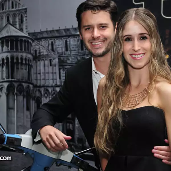 Erick del Río y Adriana Vargas