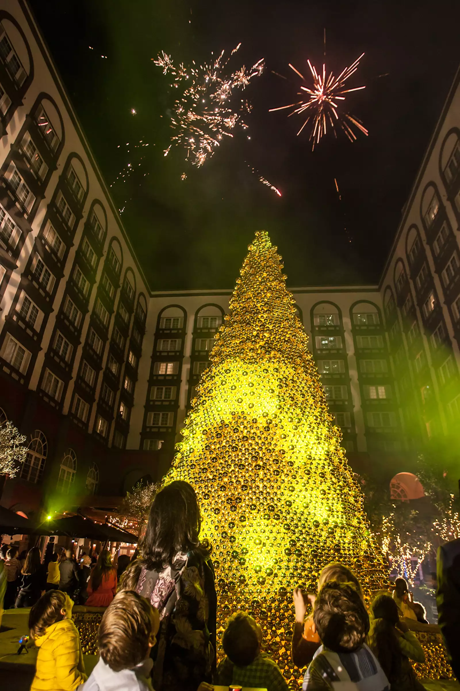 Encendido del Árbol de Navidad del Four Seasons