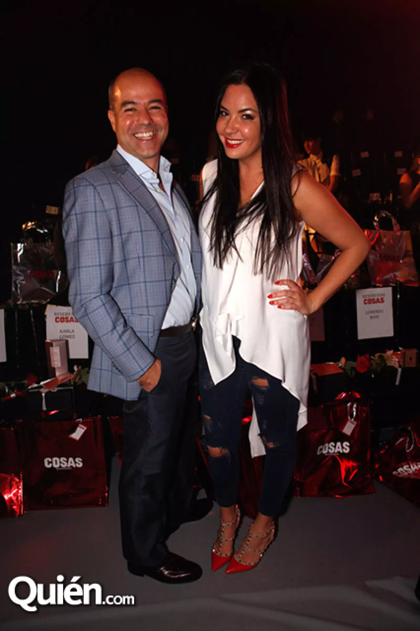 Juan Antonio Pérez Simón y Eugenia de la Vega