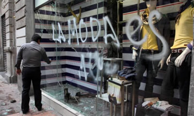 Existen seguros que cubren las afectaciones directas por actos vandálicos; 32 aseguradoras los ofrecen: AMI.(Foto: Notimex )
