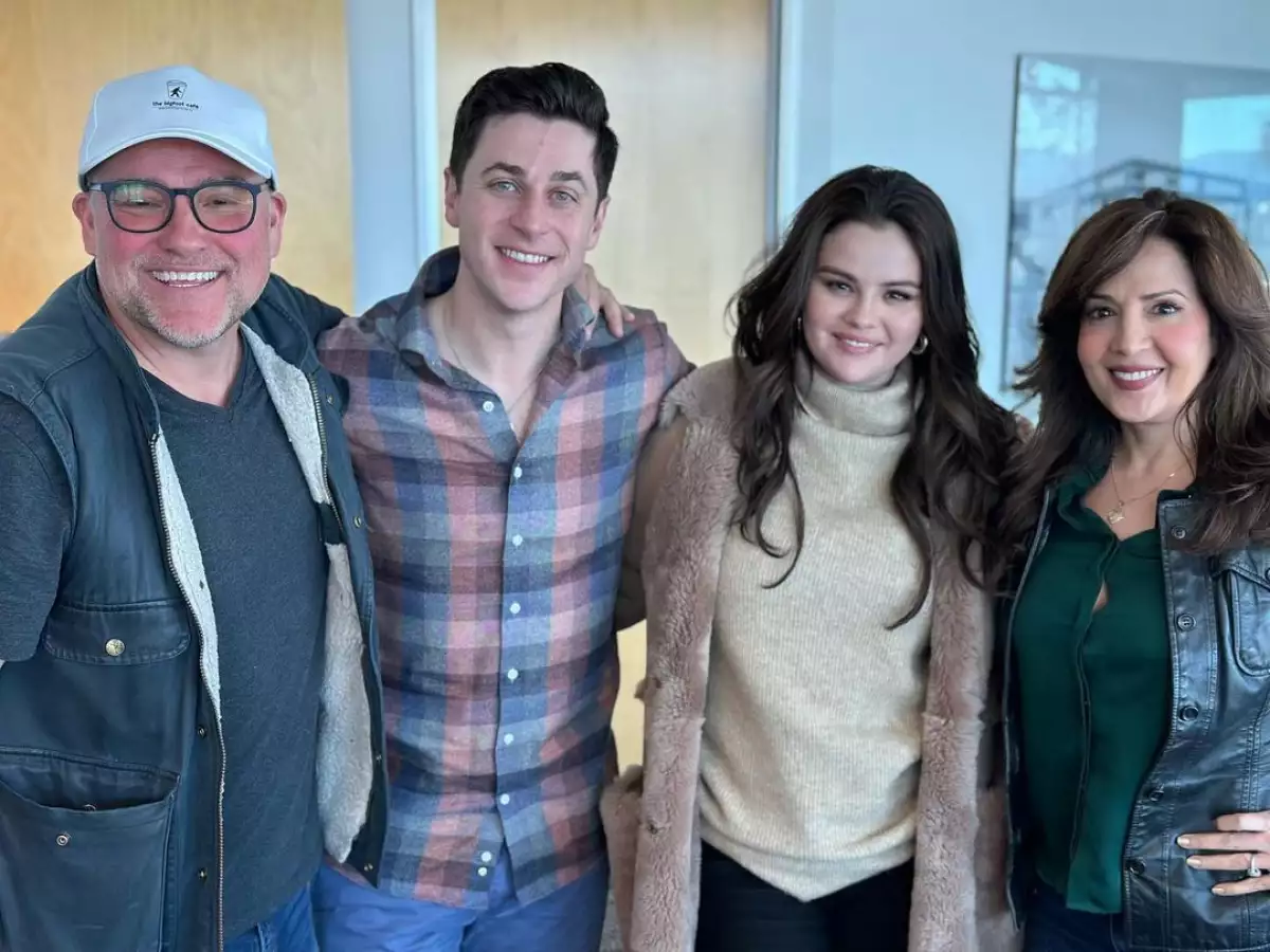 Selena Gomez y sus compañeros de Wizards of Waverly Place