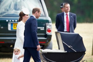 The Christening Of Princess Charlotte Of Cambridge
