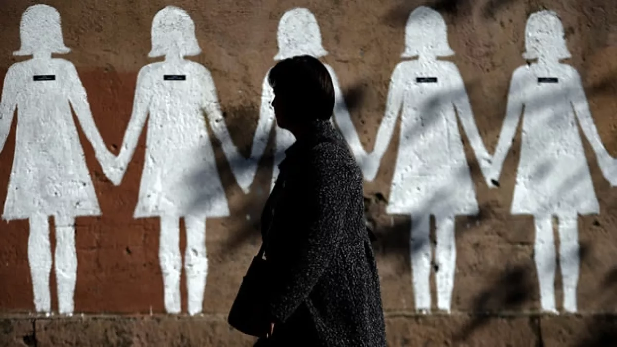 Mujeres protestan contra la violencia