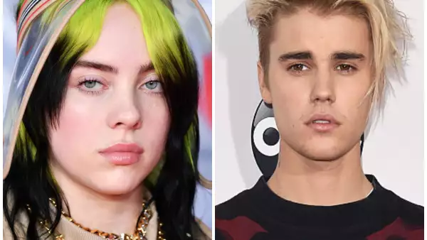 Billie Eilish  y Justin Bieber