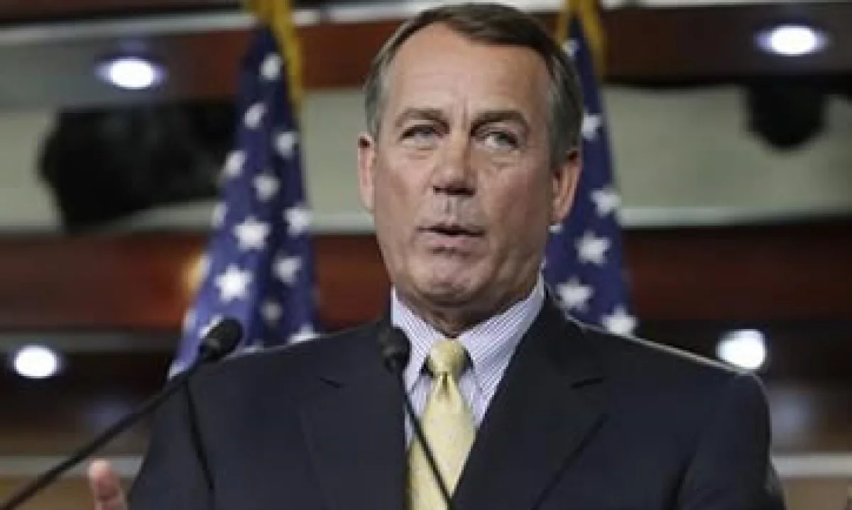John Boehner planea reunirse con los republicanos en la cámara baja este lunes a fin de analizar la disputa del partido con el presidente Barack Obama. (Foto: Reuters)