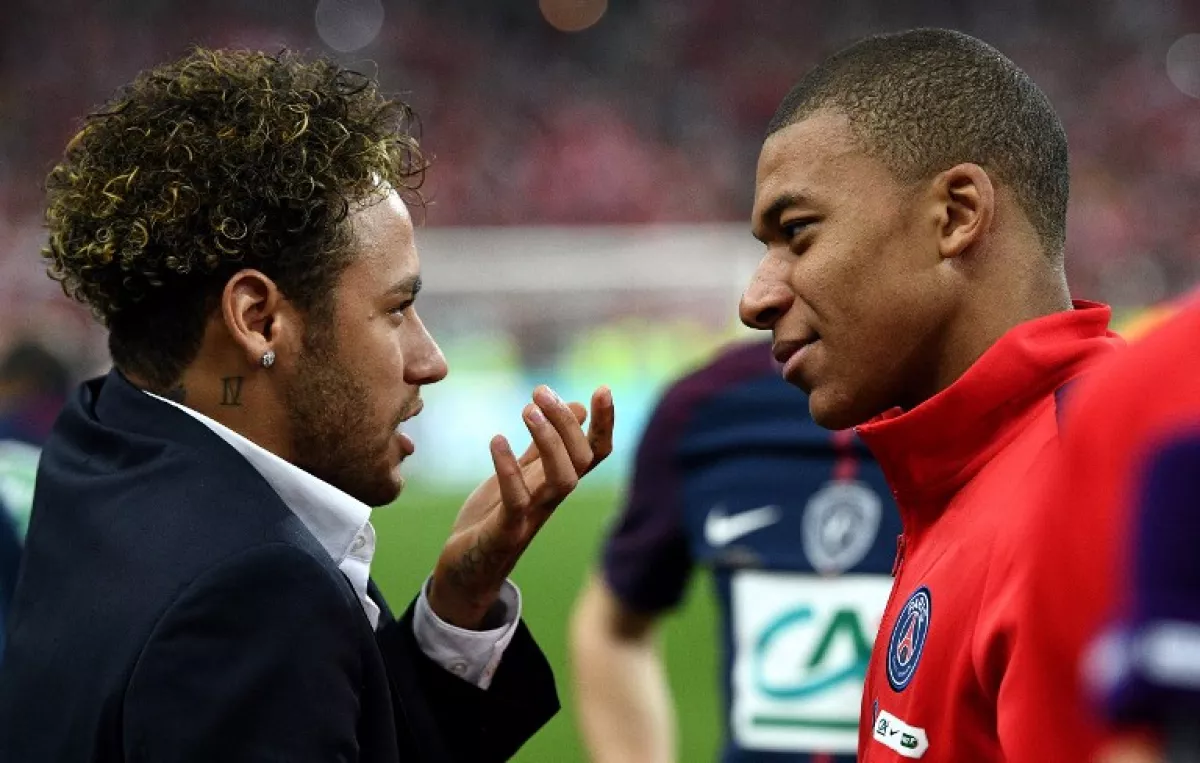 Neymar y Mbappé
