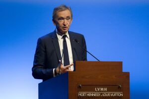 LVMH Annual Results Announcement, Paris, France - 25 Jan 2018