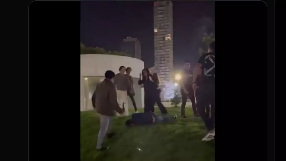 golpiza a Joven en Puebla