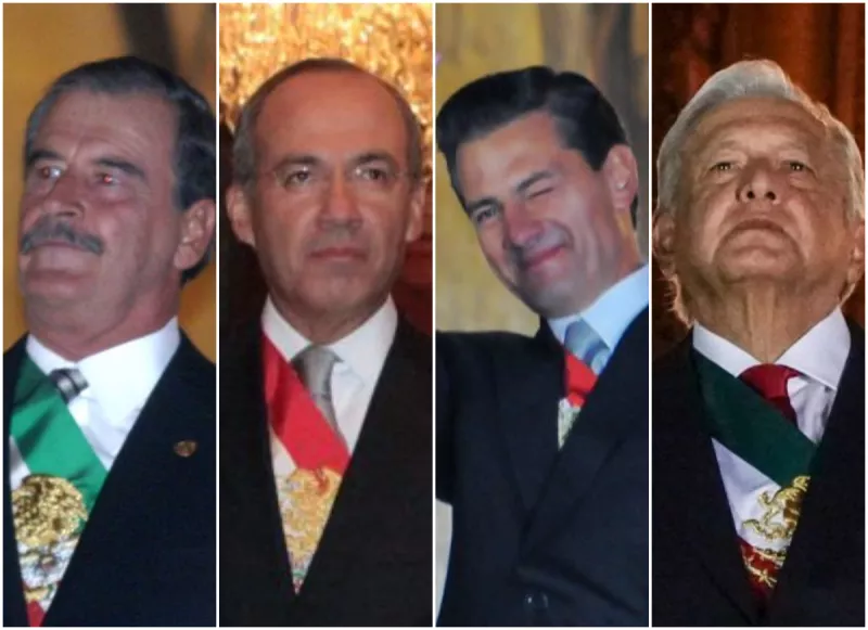presidentes méxico