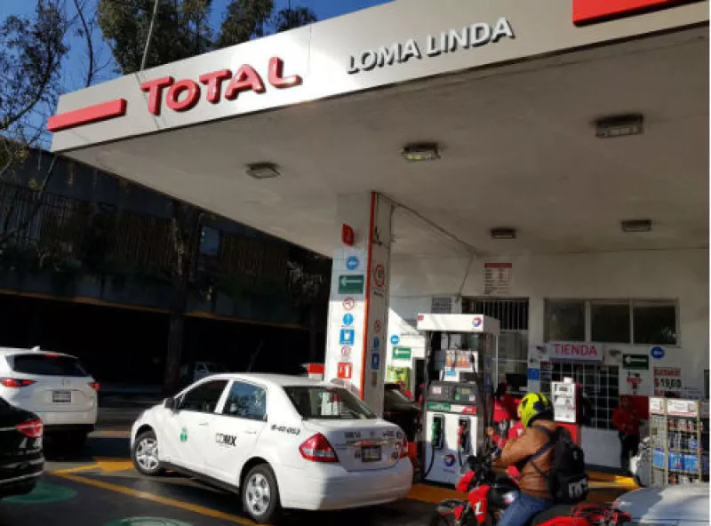 gasoliner�a Total en Las Lomas