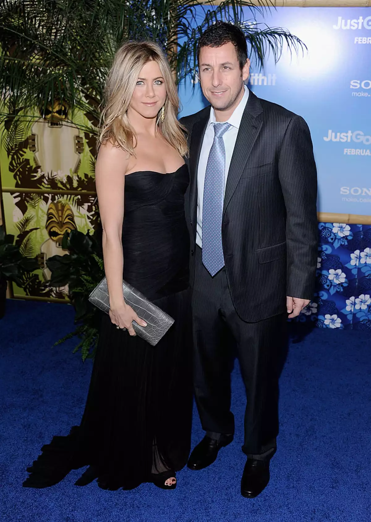 Jennifer Aniston y Adam Sandler 