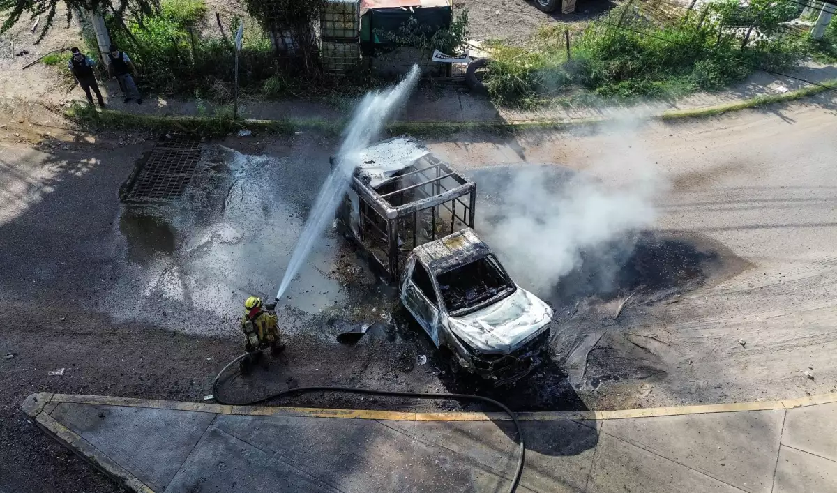 Culiacán Bloqueos Narcotráfico-2