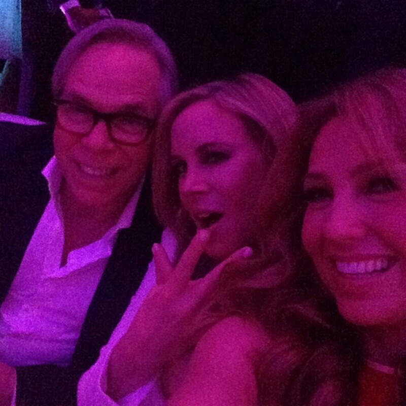 Thalía se lleva de maravilla con Mrs. Hilfiger. Lo presumió en su Instagram.