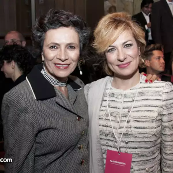 Particia Reyes Espíndola y Pilar Jurado