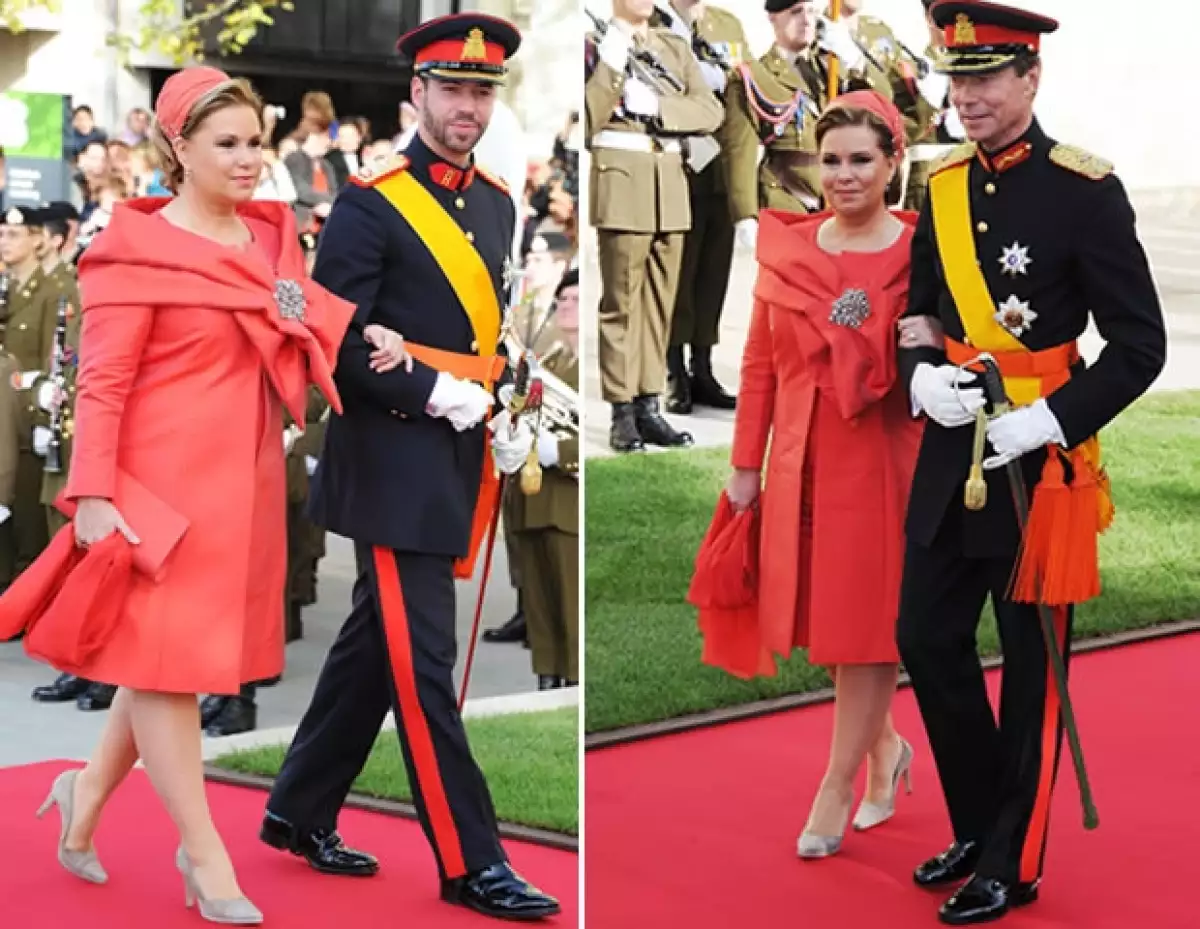 MarÃ­a Teresa, madre del novio, se casÃ³ en la misma iglesia en 1981.