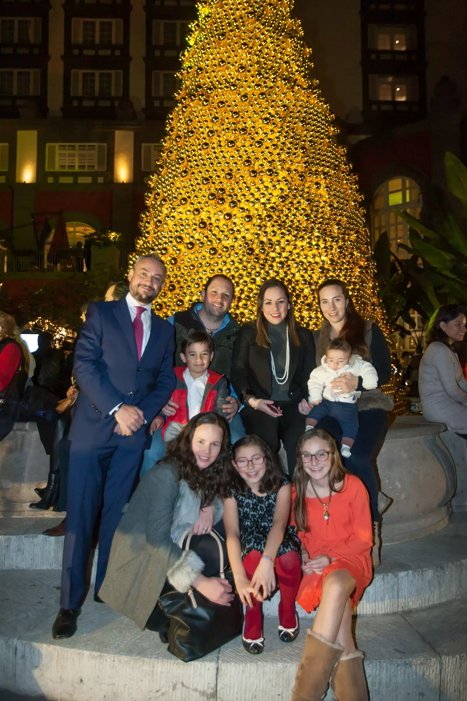 Encendido del Árbol de Navidad del Four Seasons