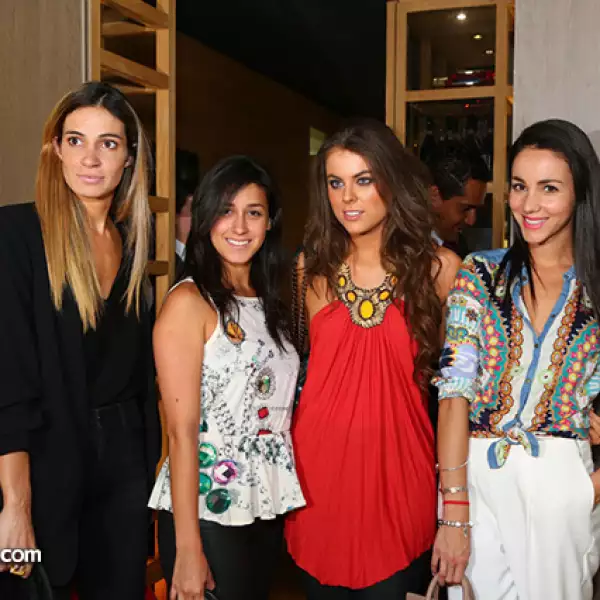 Andrea Wade, Viviana Meymar, Yael Sandler y Chantal Torres