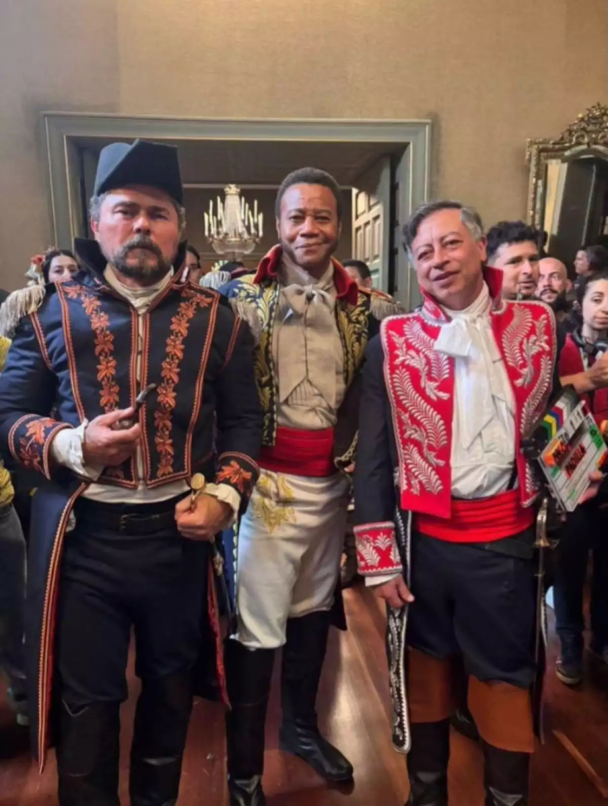 Gustavo Petro, presidente de Colombia, debutará en cine en una película sobre un héroe independentista interpretado por Cuba Gooding Jr.