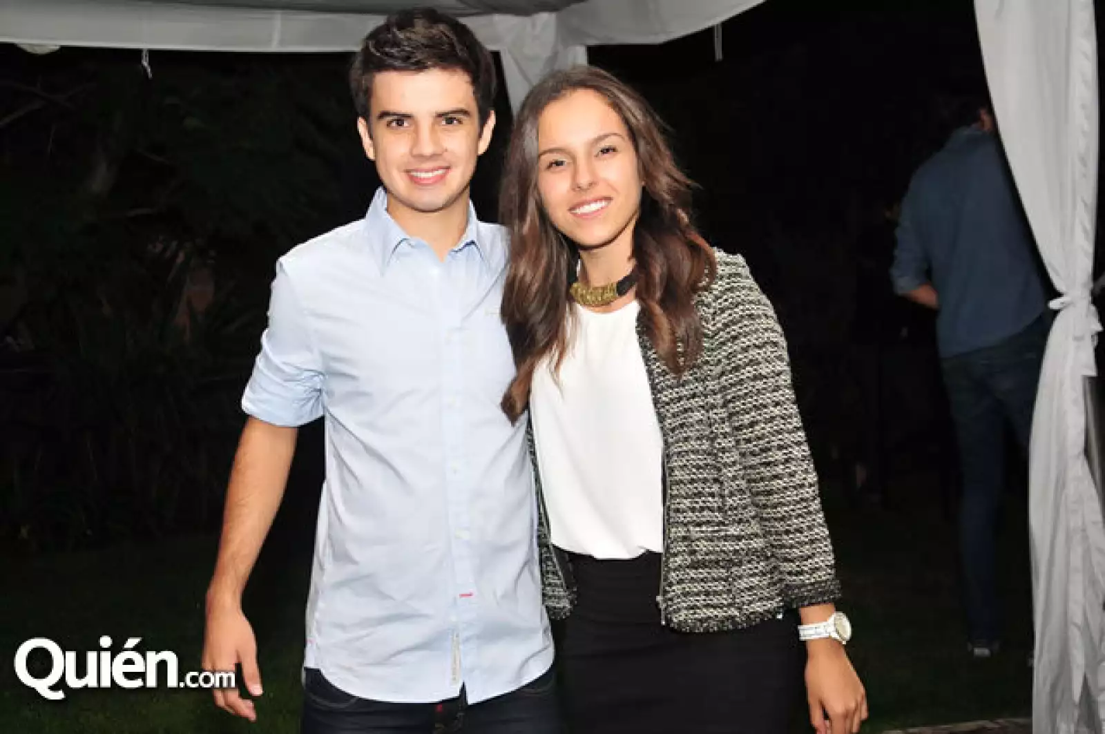 Santiago Sánchez y Frida Flores