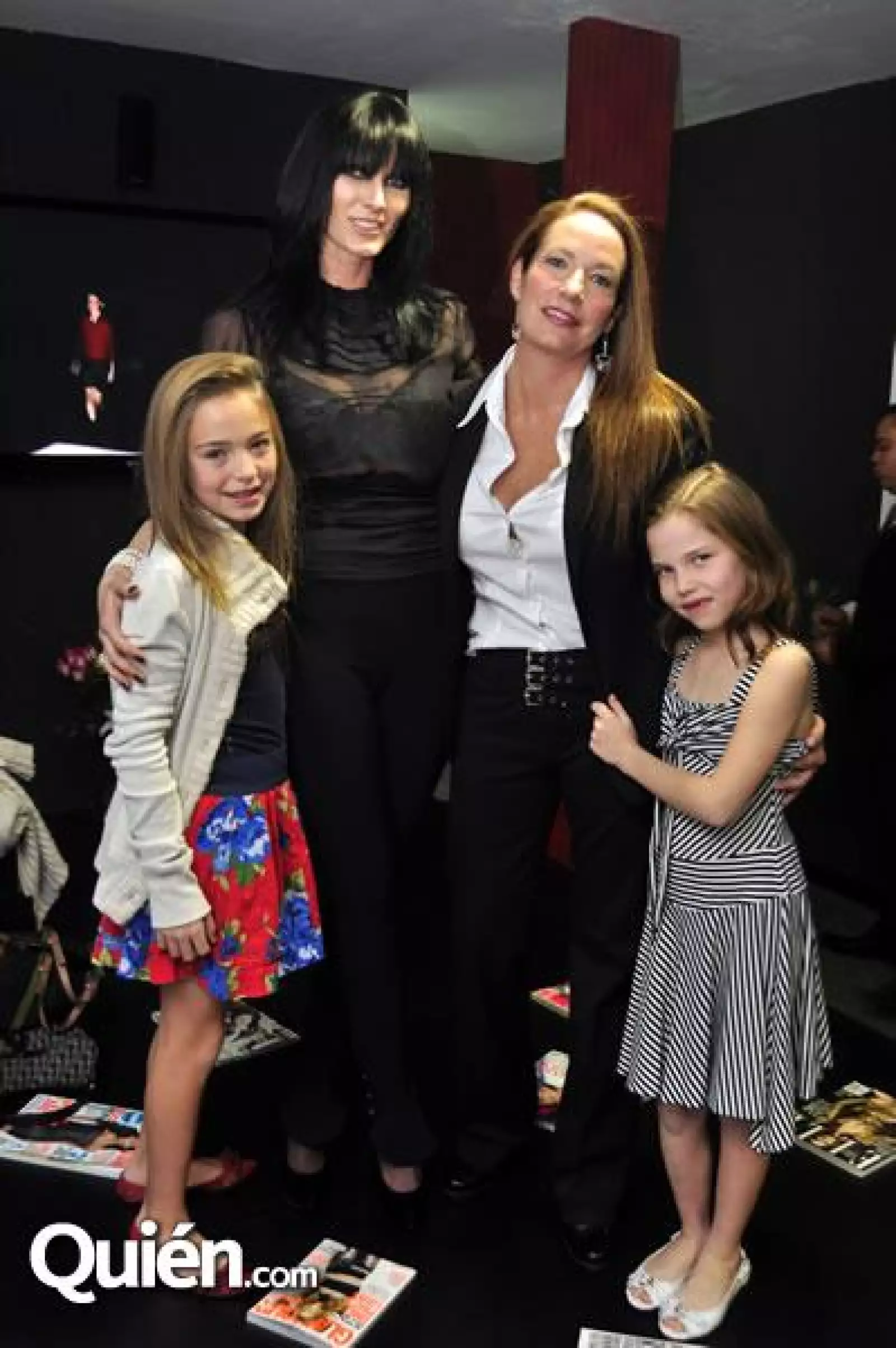 Aniela González,Anda Petrescu,Tisha del Valle y Katerina Fenton