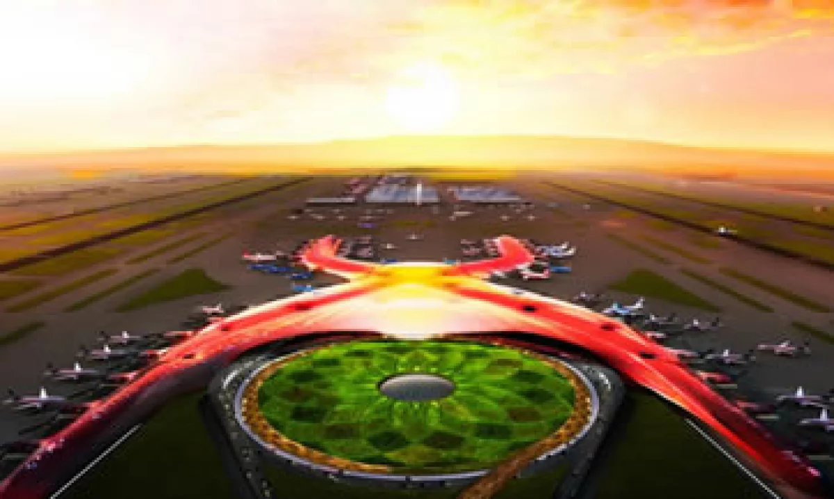 La nueva terminal será edificada al lado del actualmente saturado AICM. (Foto: Tomada de Presidencia.)