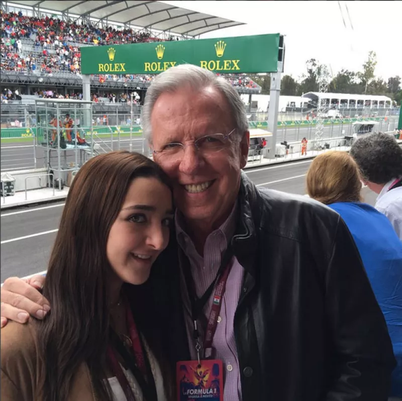 María José, la hija menor del conductor, le dedicó un mensaje tras anunciarse su salida de "El Noticiero".