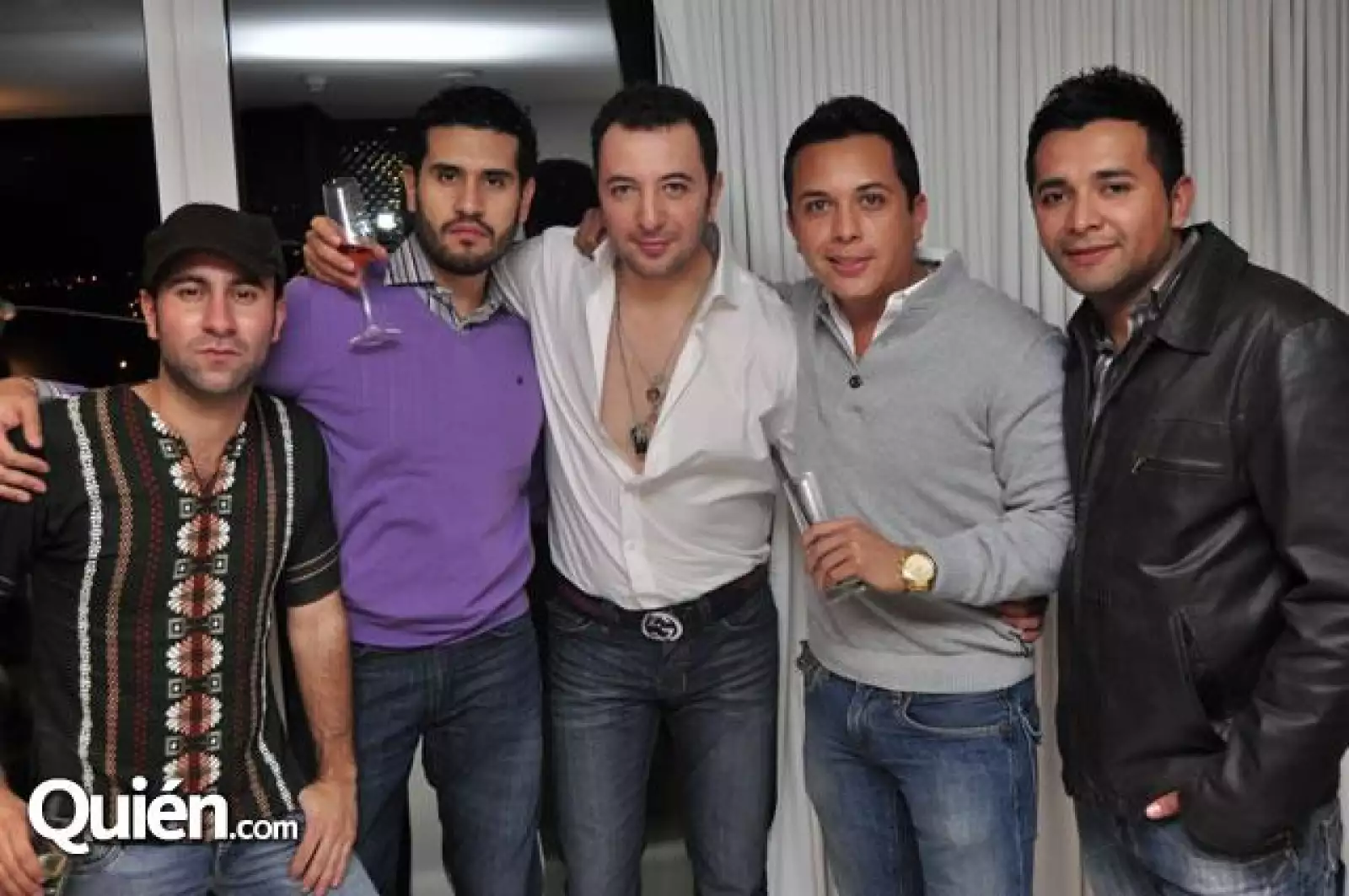 Javier Flores,Mel Mendoza,Omar Strada,Mauricio Estrada y Guadalupe Bandera