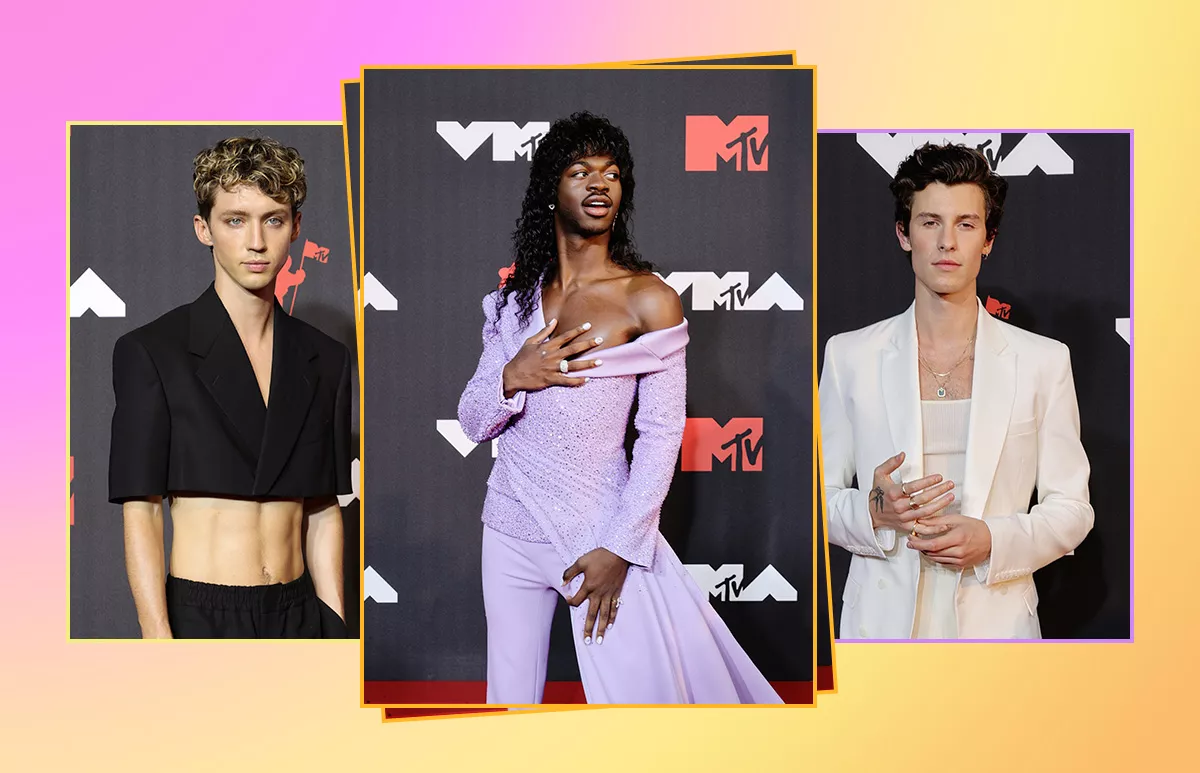 moda masculina VMAs