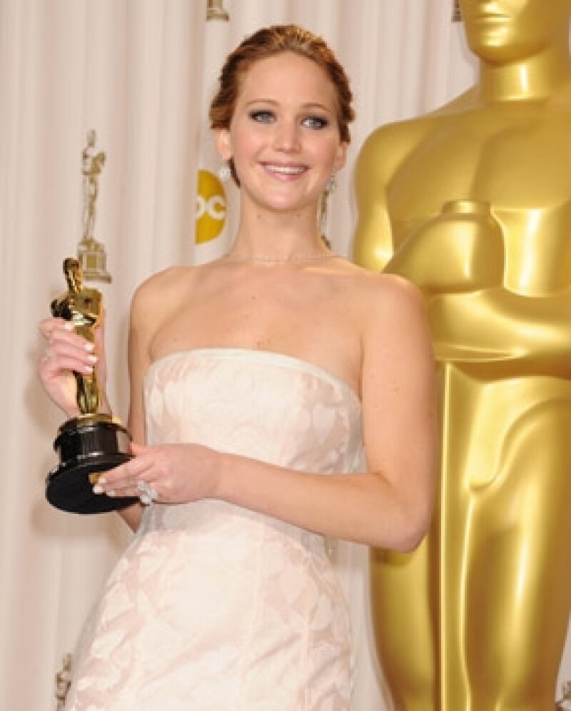 La joven de 23 años ganó este año el premio Oscar.