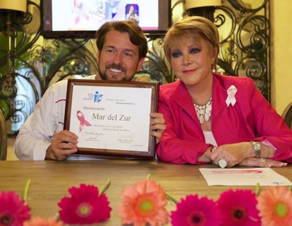 Eduardo Palazuelos con Lolila Ayala.