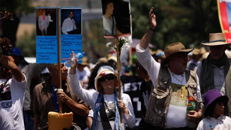 Javier Sicilia marcha rumbo a Ciudad Universitaria