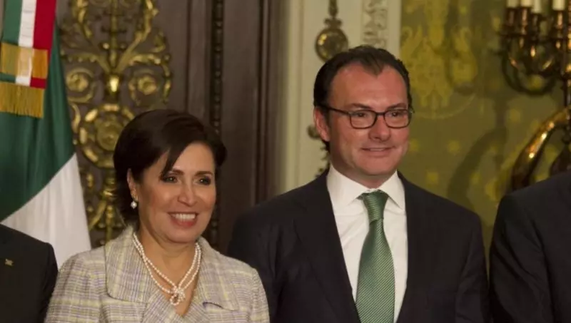 Rosario Robles y Luis Videgaray