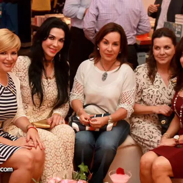 Rachel Martínez, Martha de Ruiz, Maye Garza Rangel, Maruca Navarro de Leal y Caro Rangel de Palma