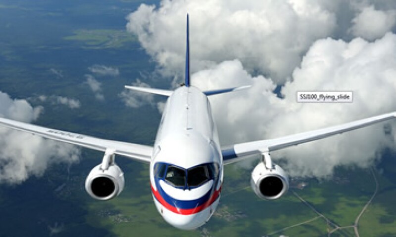 La flota Superjet 100 llegará a 30 unidades, dijo la aerolínea mexicana. (Foto: Tomada de superjetinternational.com )