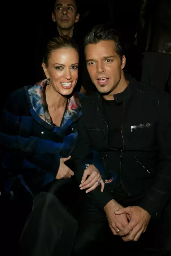 Rebecca de Alba y Ricky Martin