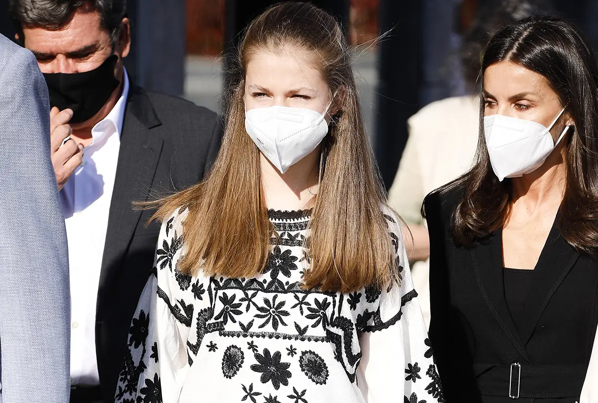 Spanish royal family meets refugees in Madrid, Pozuelo De Alarcon, Madrid, Spain - 16 Apr 2022