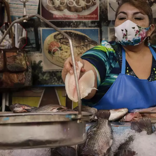 Reopening Of The San Lorenzo Tezonco Market In Iztapalapa, Mexico