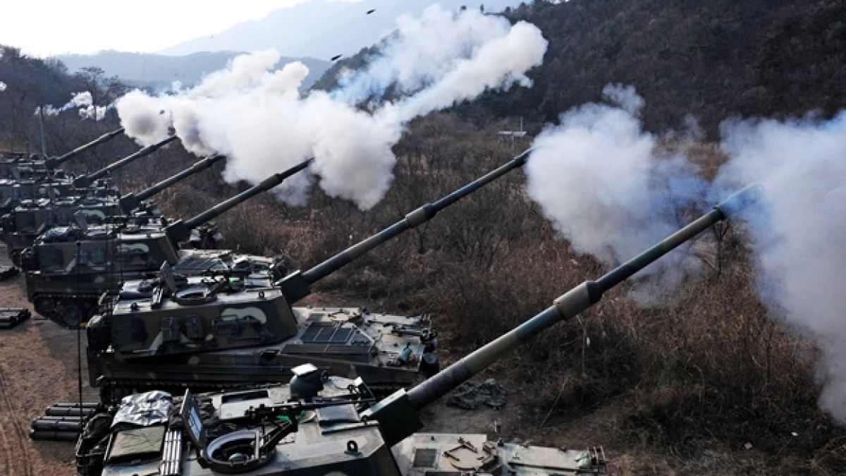 Corea del Sur - ejercicios militares