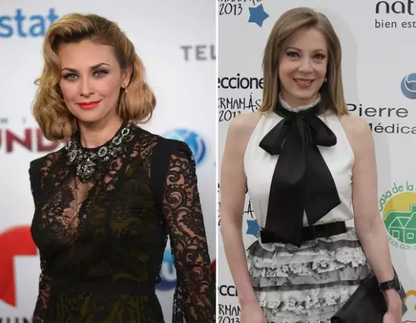 Aracely Arámbula y Edith González se unieron a los lamentos.