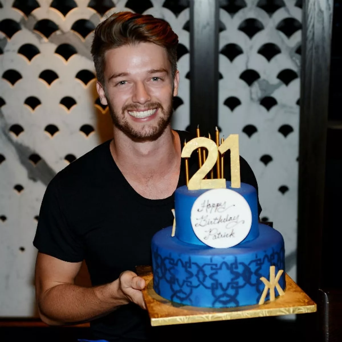 Patrick celebró recientemente su cumpleaños número 21 en Las Vegas.