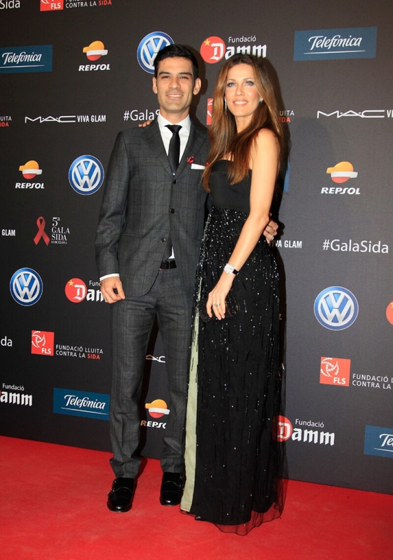 La pareja asistió a la quinta edición de la Gala Sida Barcelona, cuyo fin es recaudar fondos para la investigación y combate del virus.