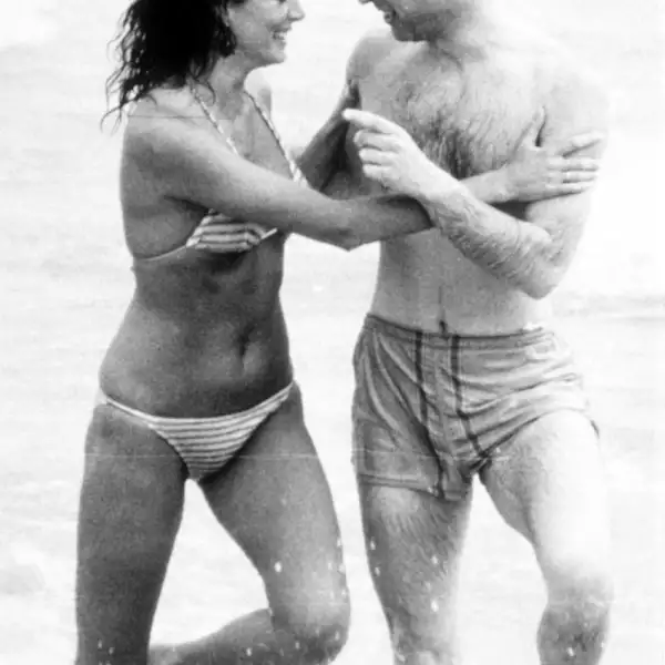 JANE PRIEST HUGS AND KISSES PRINCE CHARLES, PERTH, AUSTRALIA - 1979