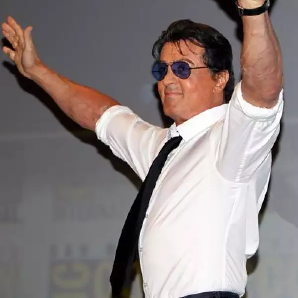 Sylvester Stallone fue recibido al grito de “¡Rocky! ¡Rocky!” en el auditorio principal del centro de convenciones de San Diego.
