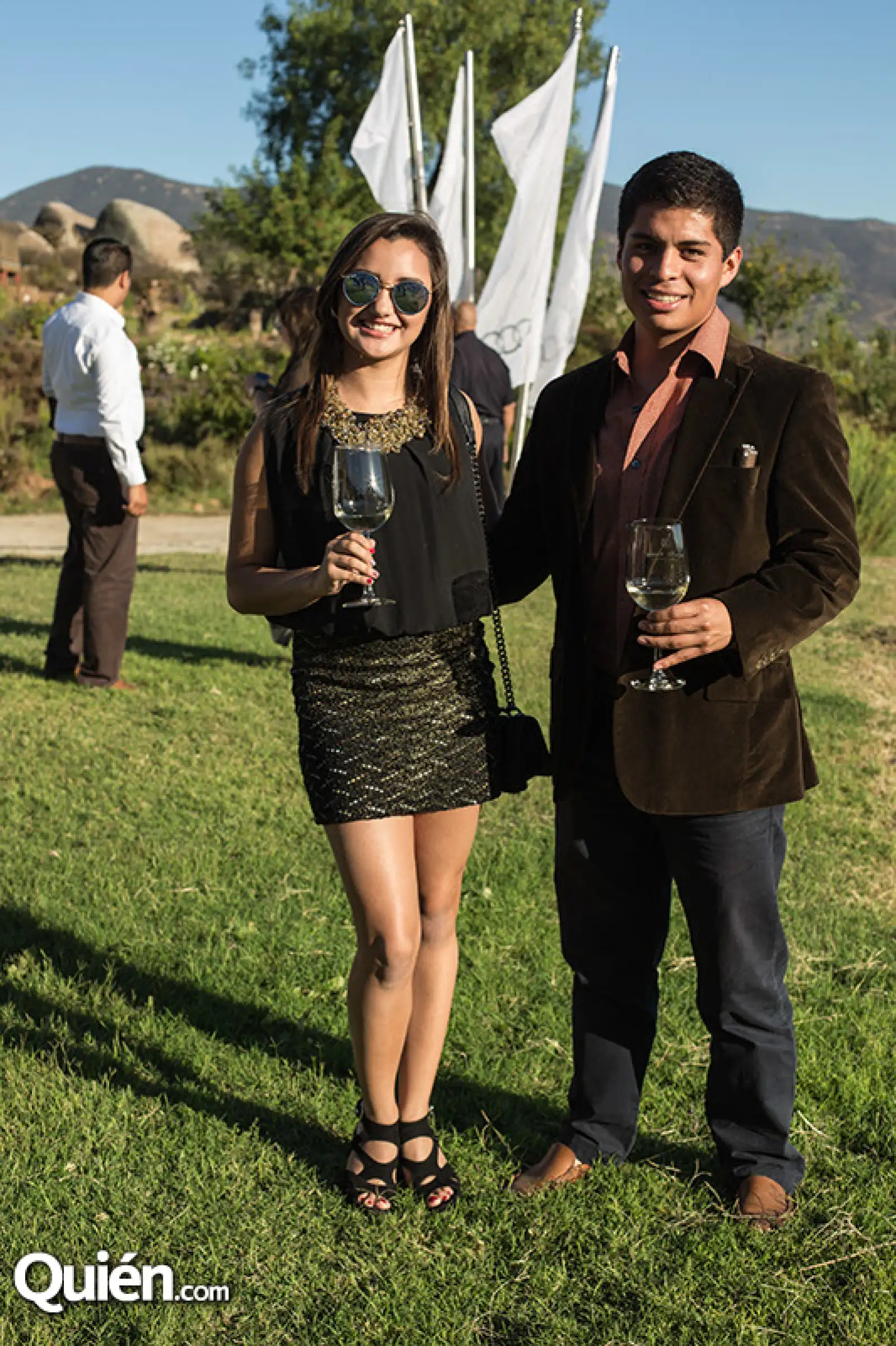 Ana Paula Landeta y Eduardo Zárate