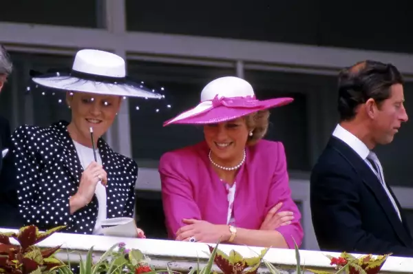Sarah Ferguson y la princesa Diana