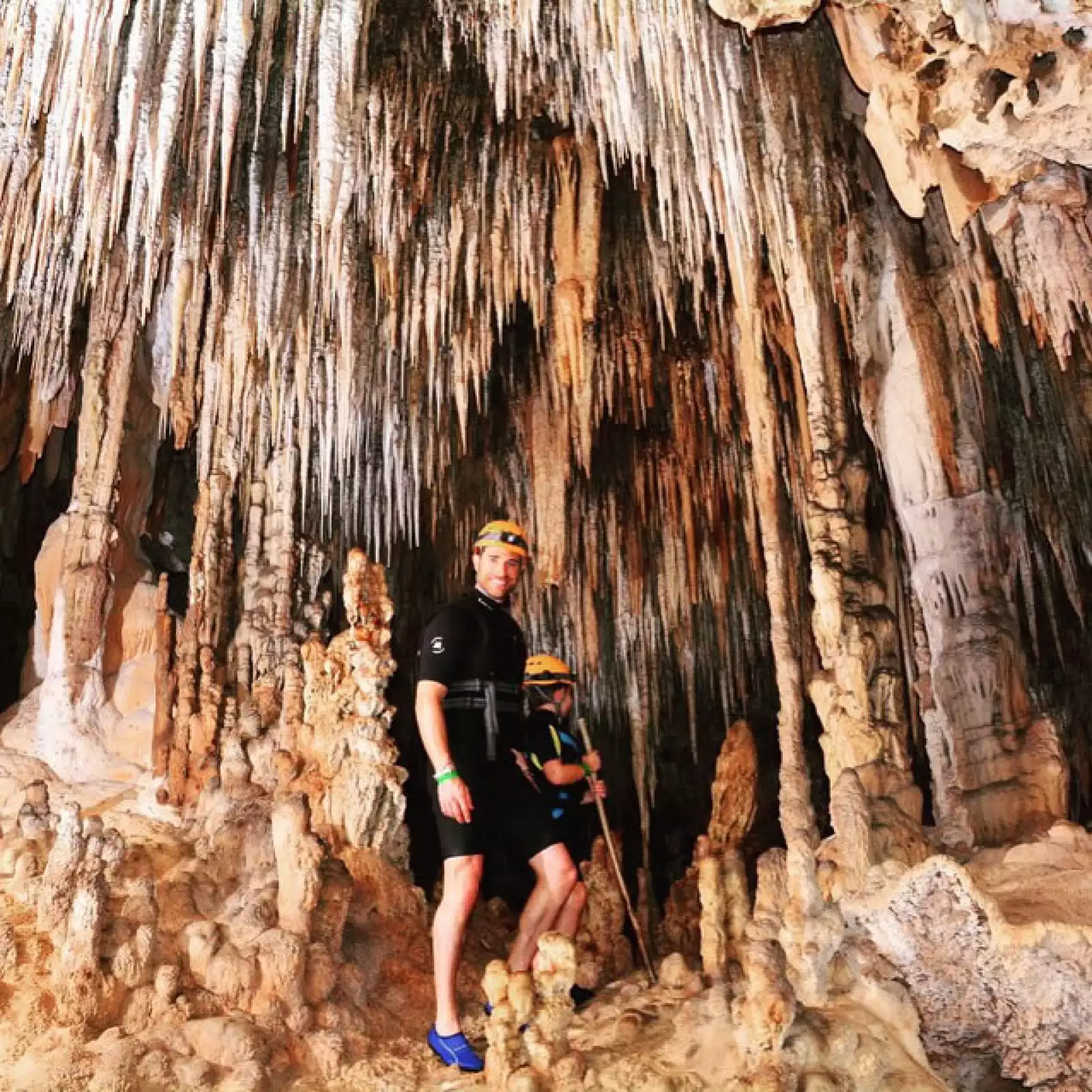 Santi me dijo: Papa, no me gusta Rio Secreto...Me FASCINA #SantiTime #MomentosInolvidables, publicó Sebastián.