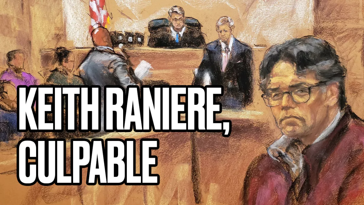 Keith Raniere, culpable