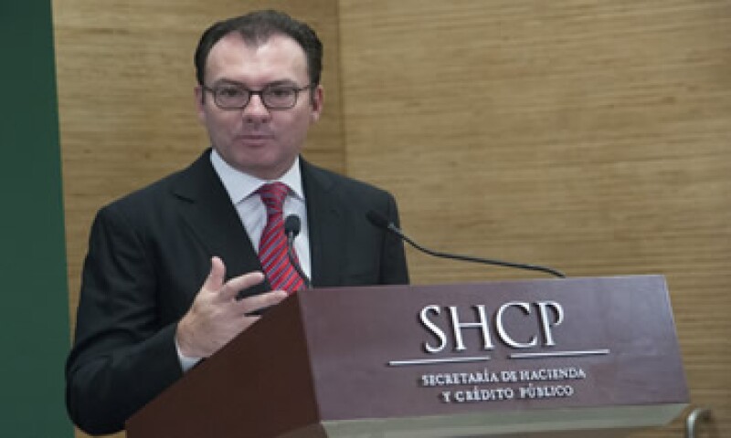 Luis Videgaray dijo que las coberturas petroleras se activarán si el precio promedio cae por debajo de los 76.4 dólares. (Foto: Cuartoscuro )
