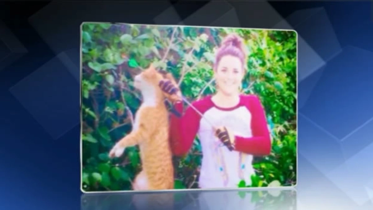 La foto publicada por una veterinaria en Texas; el incidente desató el enojo de activistas y defensores de animales