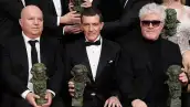 Antonio Banderas y Pedro Almodóvar